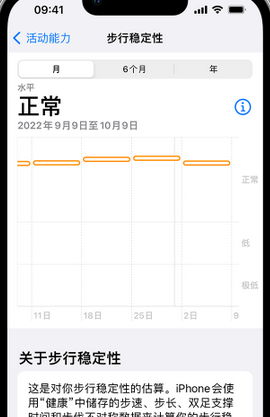 汉源iPhone手机维修如何在iPhone开启'步行稳定性通知'