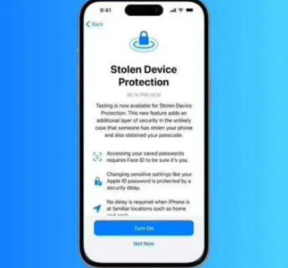 汉源苹果授权维修店分享被盗设备保护功能开启方法 
