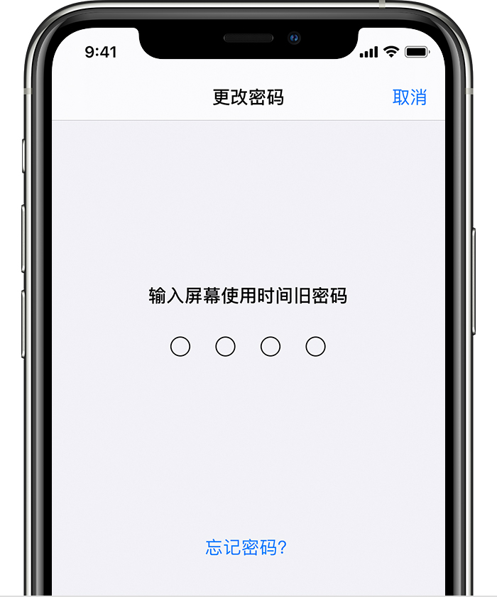 汉源苹果手机维修分享iOS 14 忘记屏幕使用时间密码怎么办 